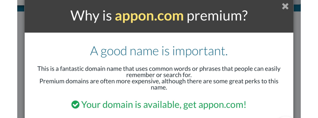 Premium Domain Lease